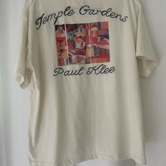 PacSun Cream T-Shirt Men’s Large | Streetwear Skate Tee ( READ>> FLAWS) - Picture 3 of 10